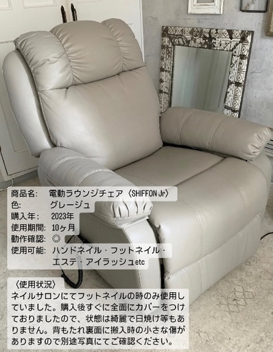 電動チェア〈シフォンジュニア〉