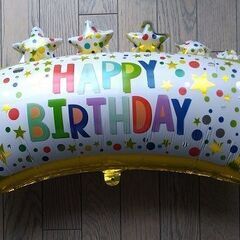 Happy Birthdayの風船