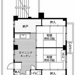 ◆敷金・礼金が無料！◆ビレッジハウス二和1号棟 (303号室)