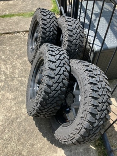 ジムニーJB64 純正ホイール YOKOHA GEOLANDAR 節約 M/T 215/70R16