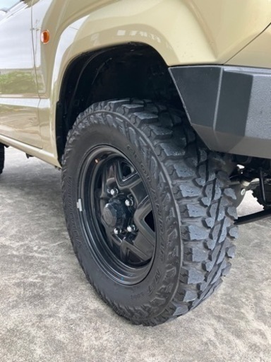 ジムニーJB64 純正ホイール YOKOHA GEOLANDAR 節約 M/T 215/70R16