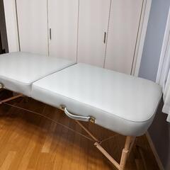 折り畳み マッサージ ベッド 未使用 アースライト社製 ヘッドレスト付 重さ15kg 折り畳み マッサージ ベッド 未使用 アースライト社製 ヘッドレスト付