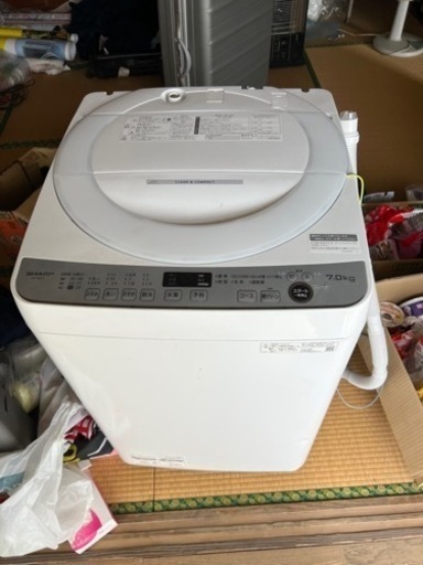 シャープ 7.0kg 全自動洗濯機 ES-GE7F