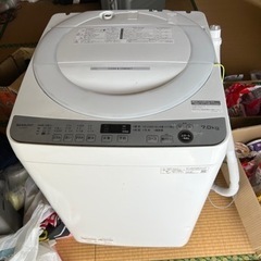 シャープ 7.0kg 全自動洗濯機 ES-GE7F