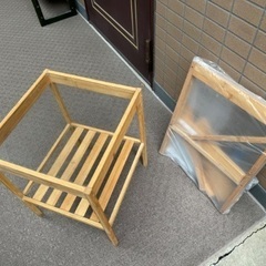 ¥0 IKEA サイドテーブル　x2