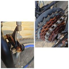 中古自転車 3×7段変速 485MM ロードバイク軽整備済み 防犯登録対応 町田市 相模原市 MM283