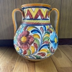 家具　置物　壺　花瓶　イタリア製花瓶　インテリア　
