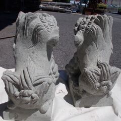 溶接用リ-ド線ホルダーア-スクランプジョイント-直接引き取り限定 　岡山県　ジモティー特別価格　シーサー　石像　置物　オブジェ　縁起物