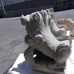 溶接用リ-ド線ホルダーア-スクランプジョイント-直接引き取り限定 　岡山県　ジモティー特別価格　シーサー　石像　置物　オブジェ　縁起物