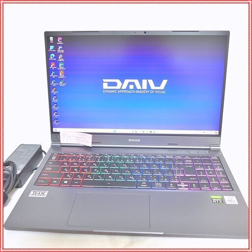 【ゲーミングPC】mouse DAIV 5N 21045N-CMLBB i7 10870H RTX3060 NVMe 512GB メモリ 16GB Office 搭載 #1