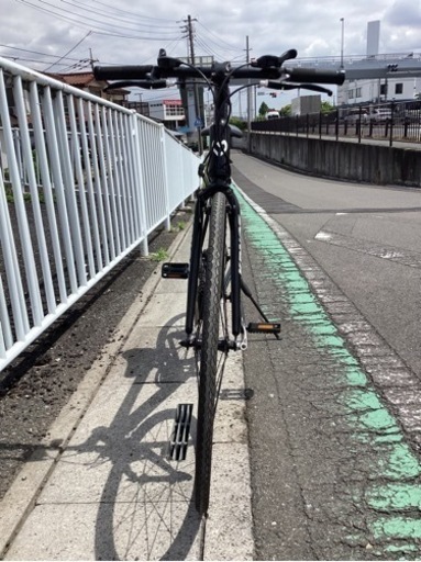【中古自転車】28インチ(ブラック)外装3x7段