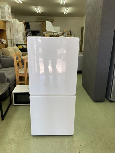 【リサイクルショップ　ピカソ　小松原】ユーイング U-ING 110L 2ドア ファン式冷蔵庫 2017年製 UR-F110H★4593★