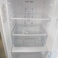 ① 2ドア冷蔵庫 203L 2016年製 日立 R-20FA 200Lクラス HITACHI シルバー系 札幌市 白石店