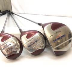 ss6417　マリクレール ゴルフクラブハーフセット 8本セット レディース キャディバッグ付き marie claire ゴルフセット 女性用 右利き 右打ち クラブセット ドライバー アイアン パター ゴルフクラブハーフセット 中古