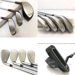 ss6417　マリクレール ゴルフクラブハーフセット 8本セット レディース キャディバッグ付き marie claire ゴルフセット 女性用 右利き 右打ち クラブセット ドライバー アイアン パター ゴルフクラブハーフセット 中古