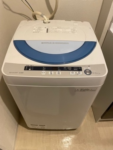 SHARP製　洗濯機