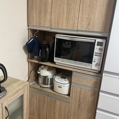 【ネット決済】食器棚 LOWYA購入・組立品