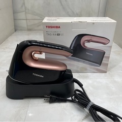 TOSHIBA 東芝 コードレス衣類スチーマー TAS-X4 動作確認済み 2018年製 アイロン