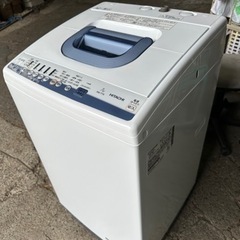 日立 NW-T74-A 白い約束 全自動洗濯機 洗濯7kg
