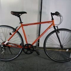 D533☆11000円☆整備済み スポーツ中古自転車 【クロスバイク えんじ