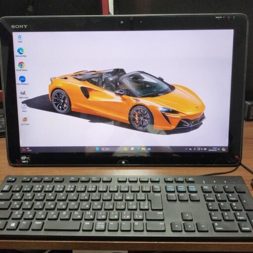【成約 6/6 12時 お渡し】SONY VAIO タッチパネル SSD 一体型パソコン Windows11 Office
