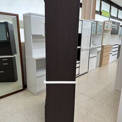 ☆ジモティ割あり☆ ニトリ レンジボード ダークブラウン H180×D40×W88 