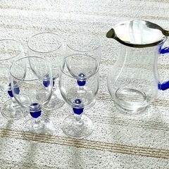【引き取り日限定】アムウェイ非売品ピッチャー&ゴブレット（グラス...