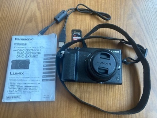 LUMIX GX7MK2 ミラーレス一眼レフ　美品