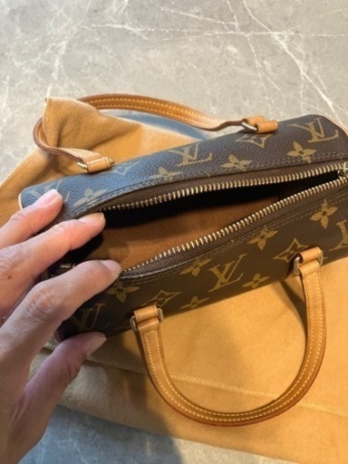 ルイヴィトン パピヨン 30 モノグラム ハンドバッグ ボストン ポーチ  