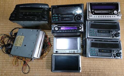 カーオーディオ 多数 保管品 ジャンク扱い セット人気商品一覧 通販