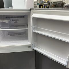 ②日立 冷蔵庫 203L 2016年製 2ドア HITACHI R-20FA シルバー 200Lクラス 札幌市手稲区