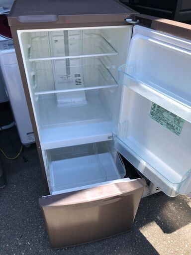 NO 132❗️配送無料 パナソニック Panasonic 冷蔵庫(138L 右開き) 2ドア マホガニーブラウン NR-B148W-T NR-B14AW-T 冷蔵庫 マホガニーブラウン [138L /2ドア /右開きタイプ