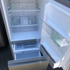 NO 131❗️配送無料 2021年式 冷蔵庫 ブラッシュシルバー AQR-13K-S [2