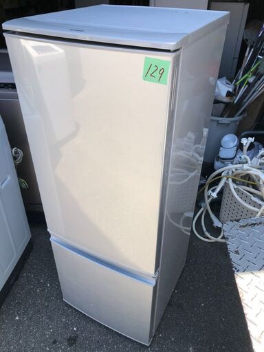 NO 129❗️配送無料 シャープ SHARP 冷蔵庫 （167L・つけかえどっちも