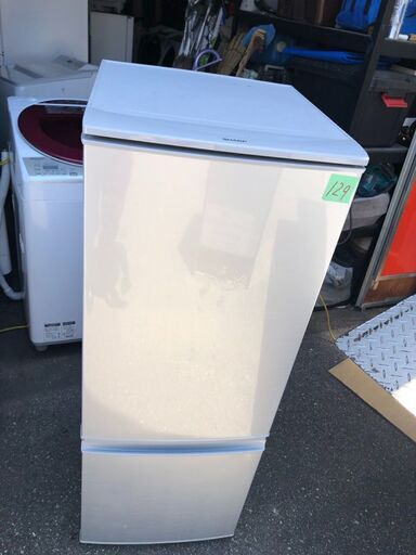 NO 129❗️配送無料 シャープ SHARP 冷蔵庫 （167L・つけかえどっちも