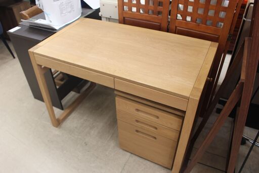★特別価格 国産 高級家具 大幅値下げ★浜本工芸 デスク＋脇机セット 販売！★大田区配送・品川区 設置無料★店頭取引歓迎！