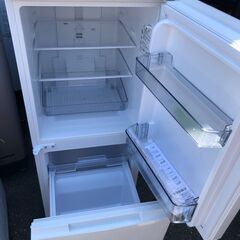 NO 126配送設置無料　2022年式 シャープ SHARP 冷蔵庫(幅49.5cm) SJ-D15H-W 152L