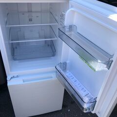 NO 126配送設置無料　2022年式 シャープ SHARP 冷蔵庫(幅49.5cm) SJ-D15H-W 152L