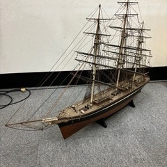 木製帆船模型