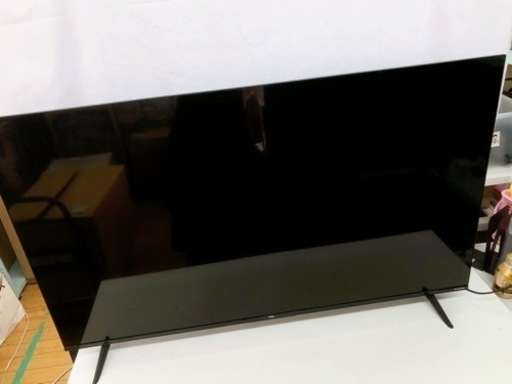 チューナーレス　テレビ　TCL 50P63E 2022年製　リモコン付き　動作品