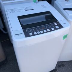 NO 124❗️北九州市内配送設置可能 ハイセンス 全自動 洗濯機 5.5kg HW-T55C 