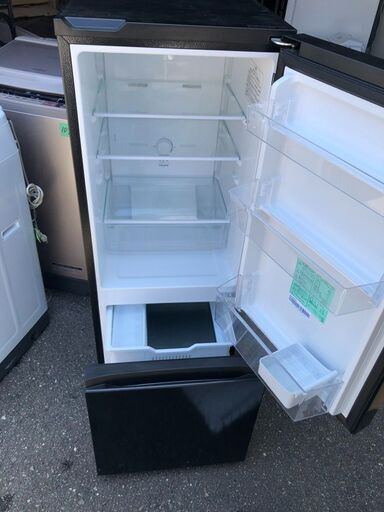 NO 123❗️配送無料 2022年式 冷蔵庫 ブラック AT-RF160-BK [2ドア /右