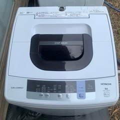 日立　全自動洗濯機 NW-50C(W) 5.0kg 2019年製