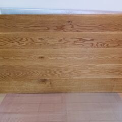 日本産のカスタムダイニングテーブル 4人 オーク天然木無垢