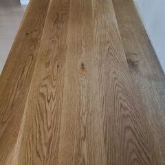 日本産のカスタムダイニングテーブル 4人 オーク天然木無垢