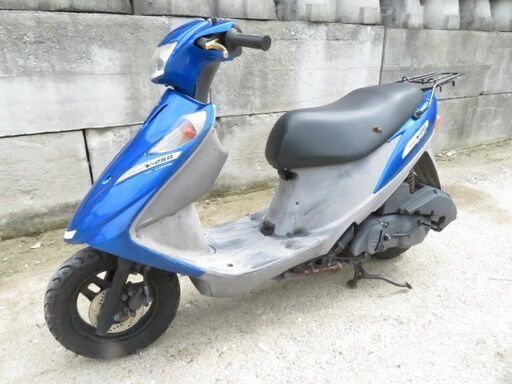 レストアベース/不動車 SUZUKI アドレスV125 FI CF4EA 圧〇/電装〇 カギ/書類付
