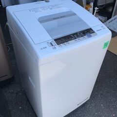 NO112❗️配送設置無料 日立 7.0kg全自動洗濯機【白い約束】＜NW-R704-