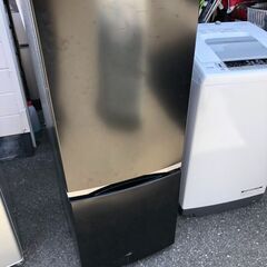 NO 113❗️配送無料　2020年 東芝 TOSHIBA 冷蔵庫 （153L・右開き） 2ドア メタリックブラック GR-R15BS（K）