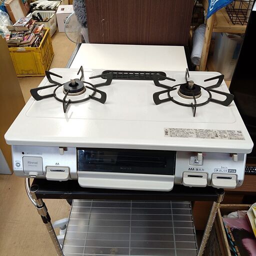 ガスコンロ リンナイ RT64JH7S2-CR 2022年製 都市ガス