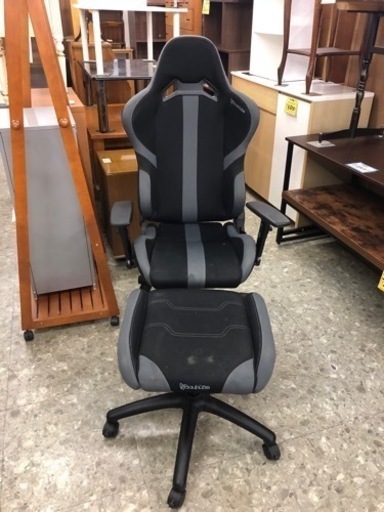 Bauhutte バウヒュッテオットマン付きゲーミングチェア